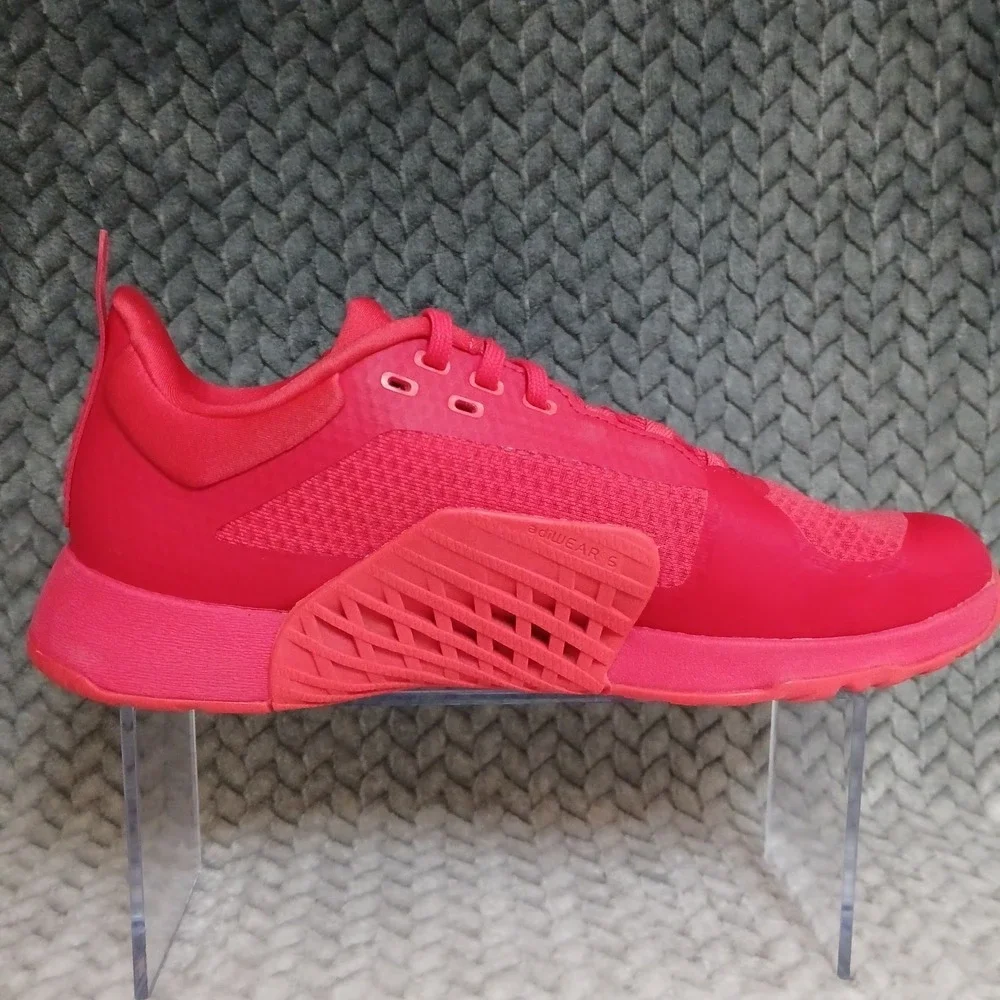 Adidas Dropset 2 Women's Training Athletic Sneakers Shoes Bright Solar Red Sz 9